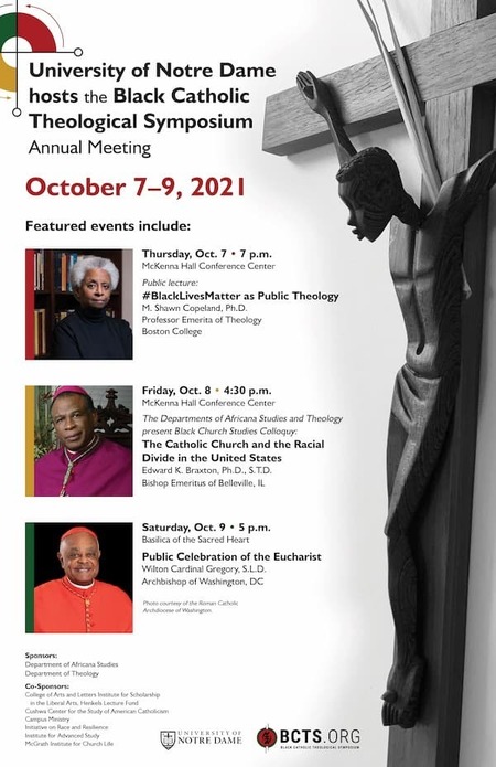 Black Catholic Theological Symposium ND Poster