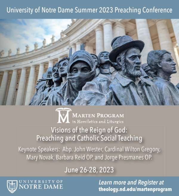 2023 Preaching Conference Graduate Programs Initiatives Marten